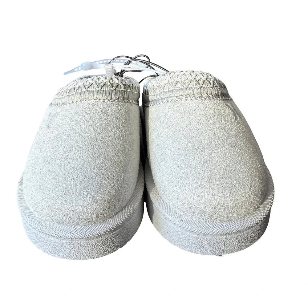 Hurley Modi-T Kids Gray Faux Suede Fur Lined Slipper Mules Size 5 Toddler NEW